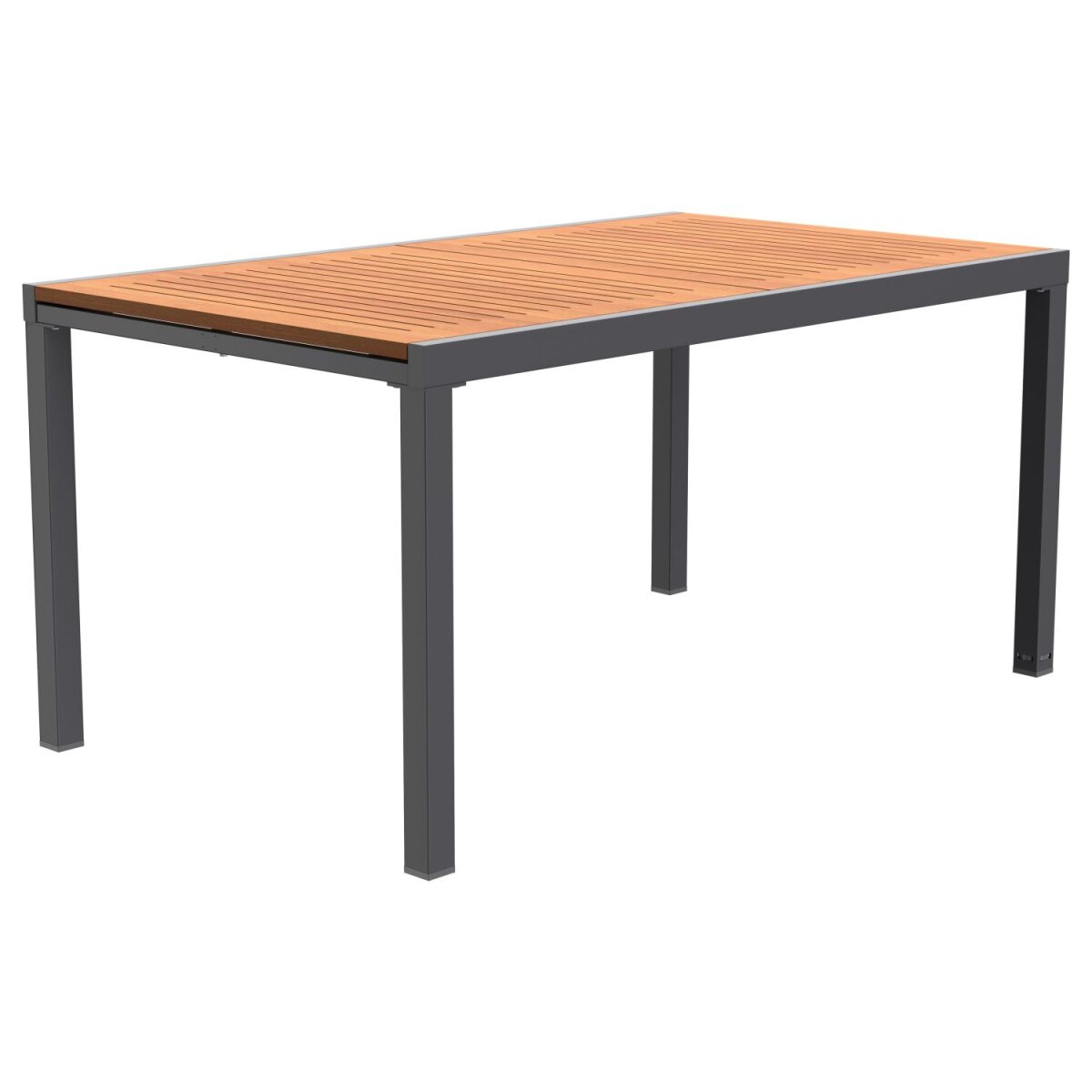 LIVARNO home Alu-Gartentisch »Valencia«, ausziehbar, braun - B-Ware sehr gut