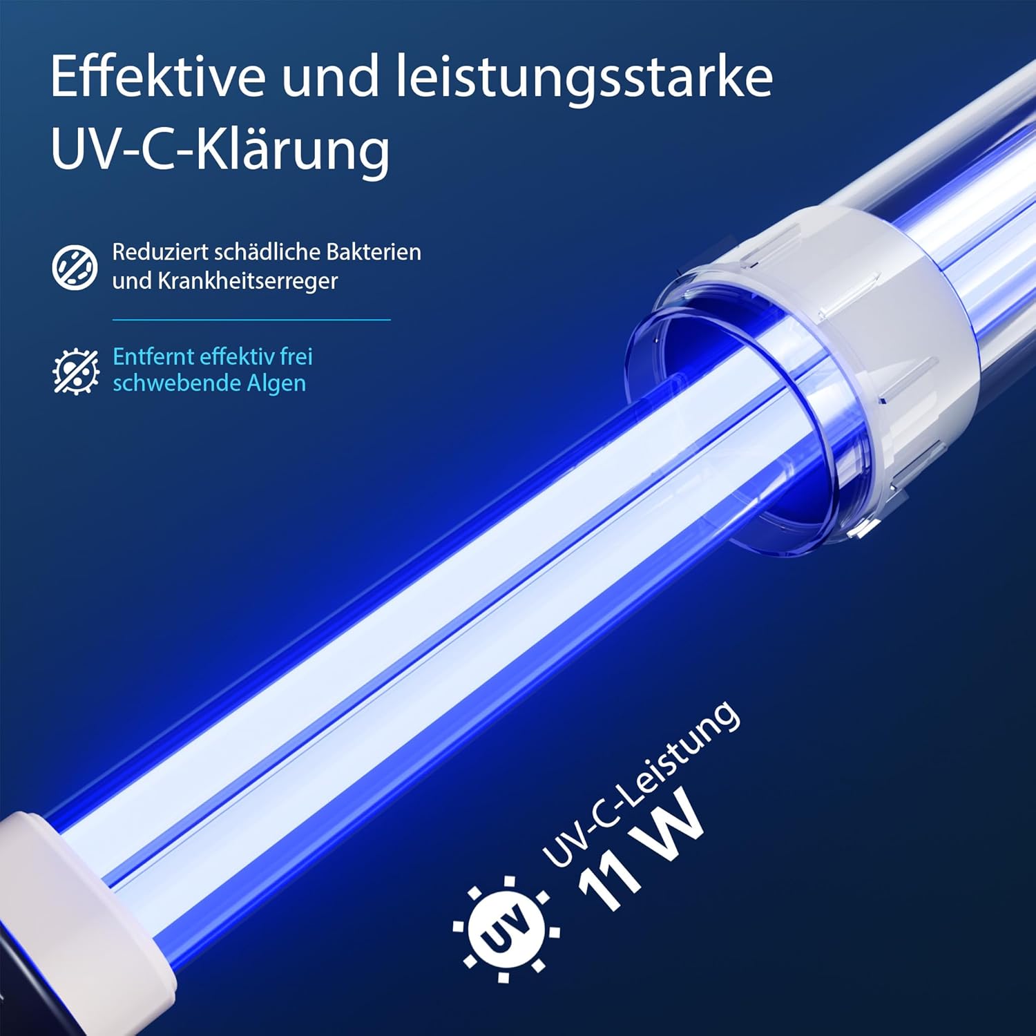 SunSun CPF-15000 Druckteichfilter 10.000 l/h / 18 W UVC Einheit, Teichdruckfilter für Teiche bis 30.000 Liter, Teichklärer, Filteranlage