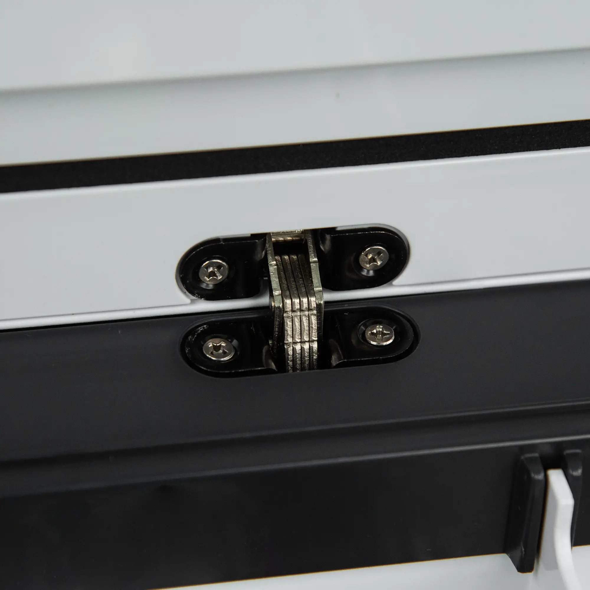 Outsunny Auto-Kühlschrank Kompressor LCD-Panel Batterieschutz Weiß