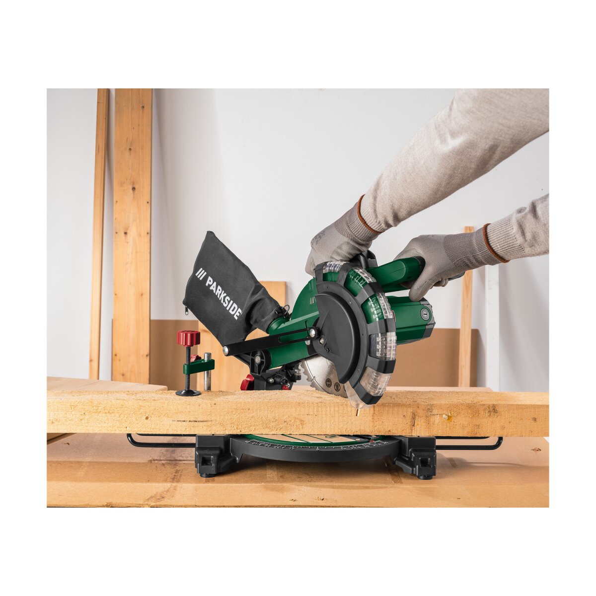 PARKSIDE® »PKS 1500 C4« Kapp- und Gehrungssäge, 1500 W - B-Ware sehr gut