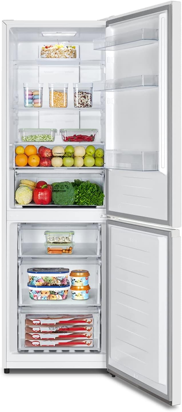 Gorenje N 619EAW4 Kühl-Gefrier-Kombination / LED Display / 186 cm / 300 l / NoFrostPLus / Gemüsefach mit Feuchteregler / FastFreeze / weiß