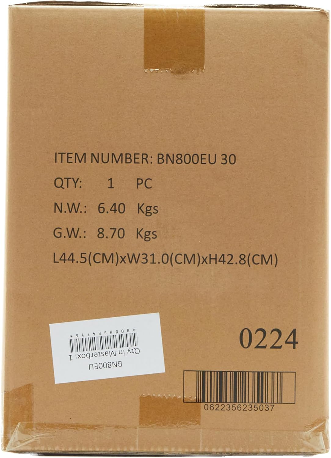 Ninja 3-in-1 Küchenmaschine & Mixer mit 5 Programmen: Mixen, Max Mixen, Hacken, Mischen, Pürieren, 1,8L Schüssel, 2,1L Krug, 700ml Becher, 1200W, spülmaschinenfest, Auto-iQ, Schwarz BN800EU