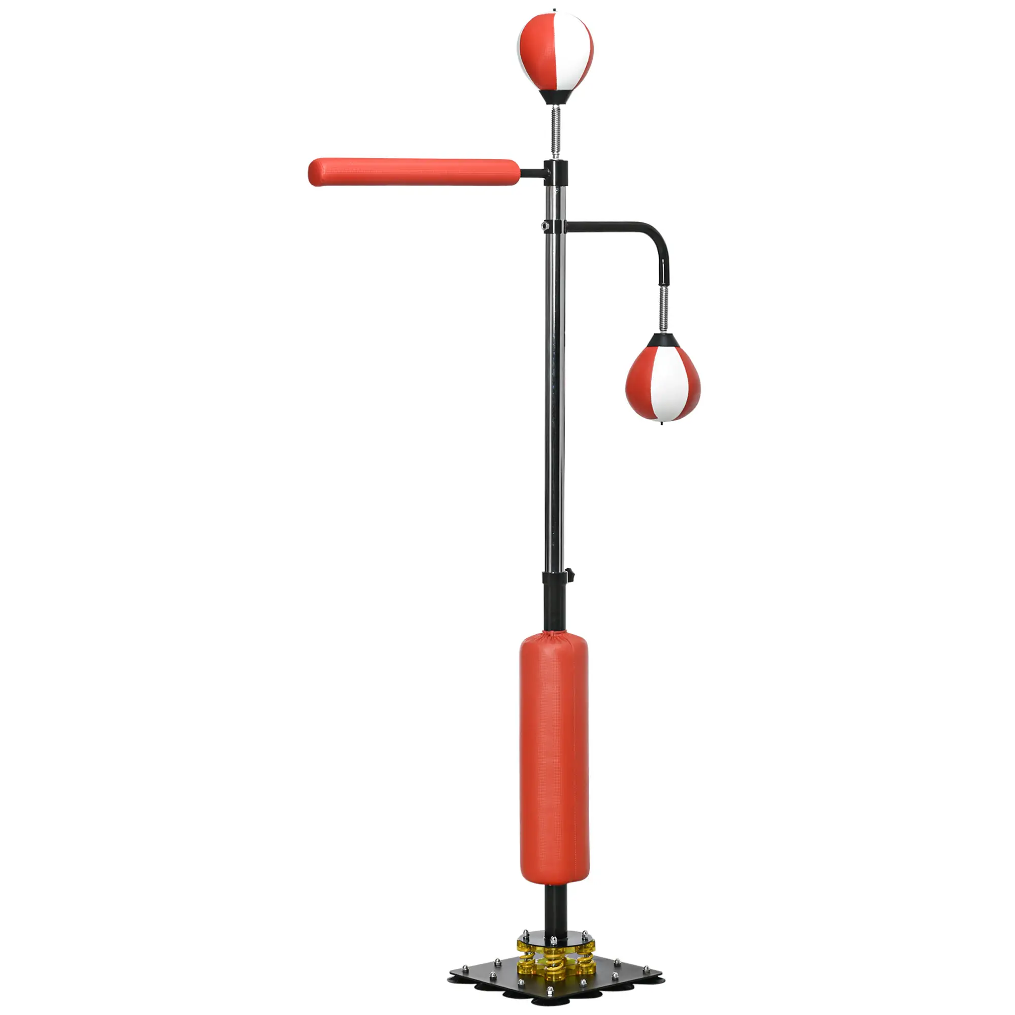 SPORTNOW Standboxsack höhenverstellbar Speedbälle Reflexstange