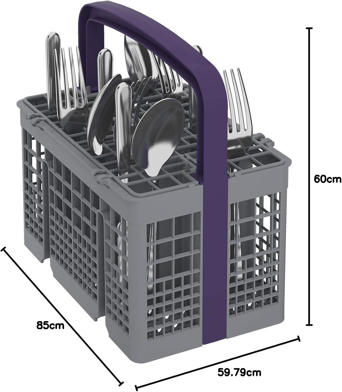 Beko BDFN26420W b300 freistehender Geschirrspüler, unterbaufhig, Platz für 14 Magedecke, Pro Inverter Motor, TrayWash, HygieneIntense, 6 Programme, WaterSafe+, Wei