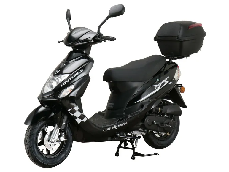 Motorroller CityLeader 50 ccm EURO 5 inkl. Topcase