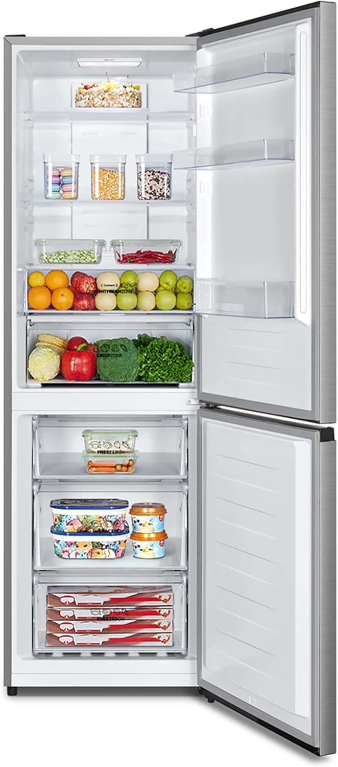 Gorenje N 619EAW4 Kühl-Gefrier-Kombination / LED Display / 186 cm / 300 l / NoFrostPLus / Gemüsefach mit Feuchteregler / FastFreeze / weiß