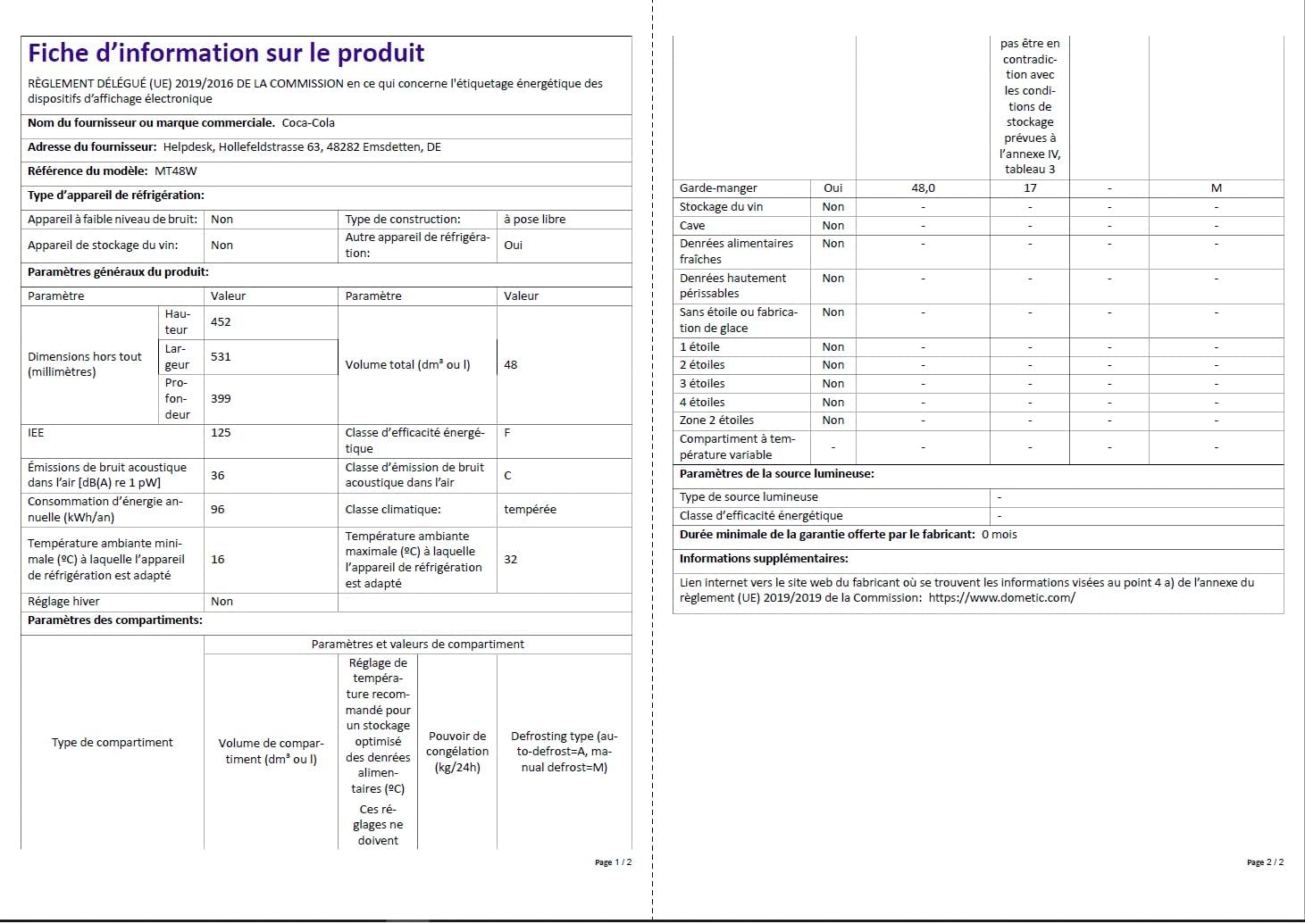 Mobicool MT48W AC/DC - elektrische Kühlbox mit Rollen passend für eine komplette Getrnkekiste / Bierkiste, 48 Liter, 12 V und 230 V für Auto, Lkw, Boot, Reisemobil und Steckdose, Blau