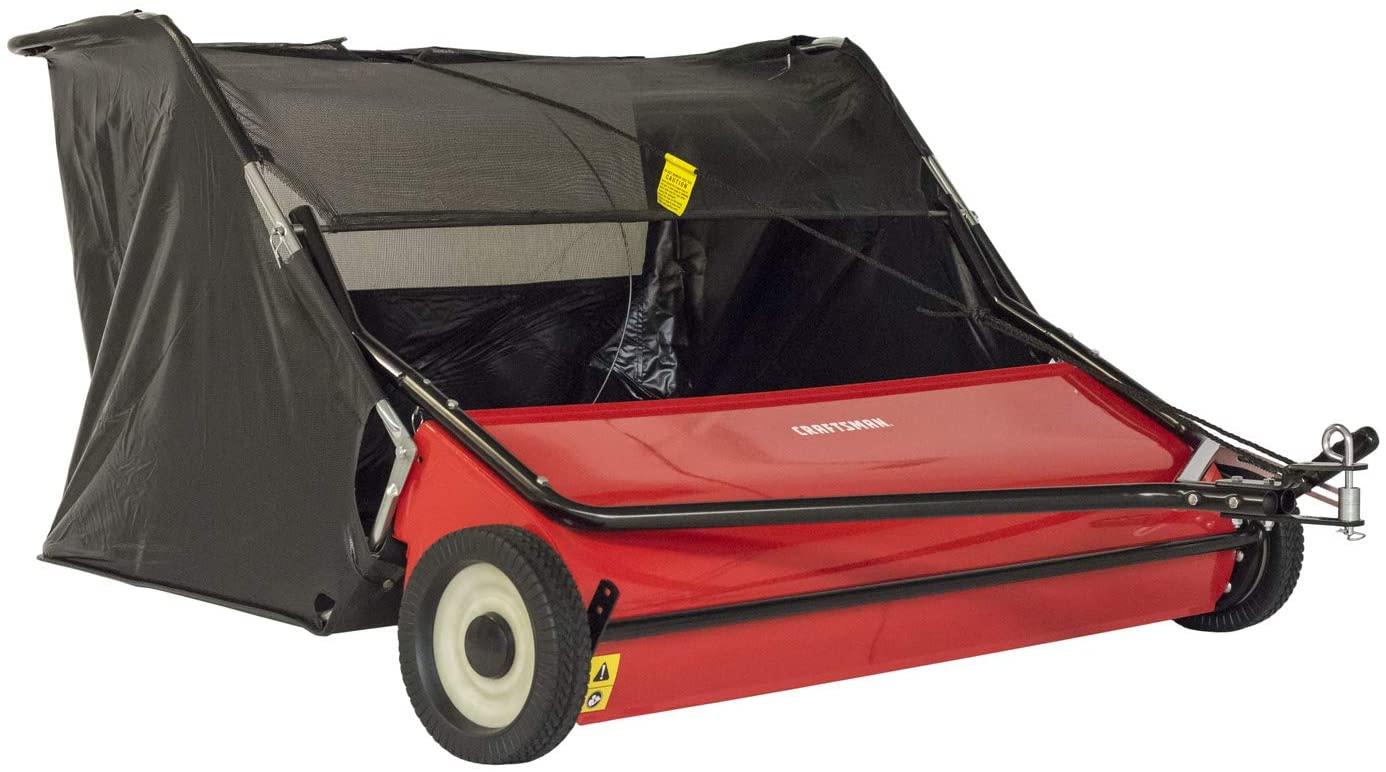 2025 CRAFTSMAN CMXGZBF7124546 52 Rasenkehrmaschine zum Schleppen, Schwarz