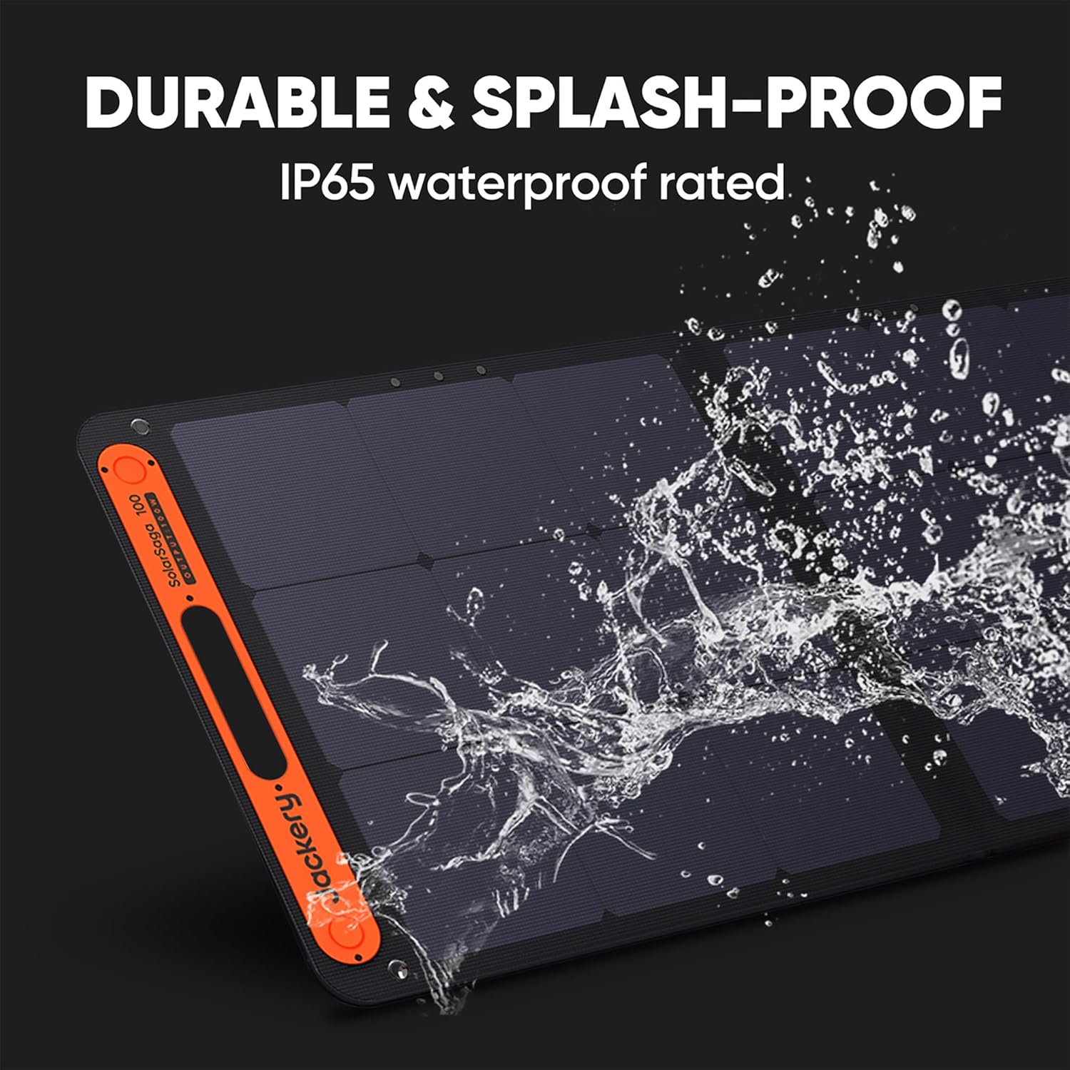 2025 Tragbares 100-W-Solarpanel für das Kraftwerk Explorer 240/300/500/1000/1500, faltbares Solarzellen-Solarladegerät mit USB-Ausgängen für Telefone, ideal für Dächer, Outdoor-Camping und Wohnmobile