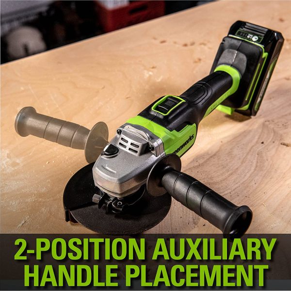 2025 24 V bürstenloser 4-1/2 Zoll Winkelschleifer, Akku und Ladegerät nicht im Lieferumfang enthalten 3100502AZ