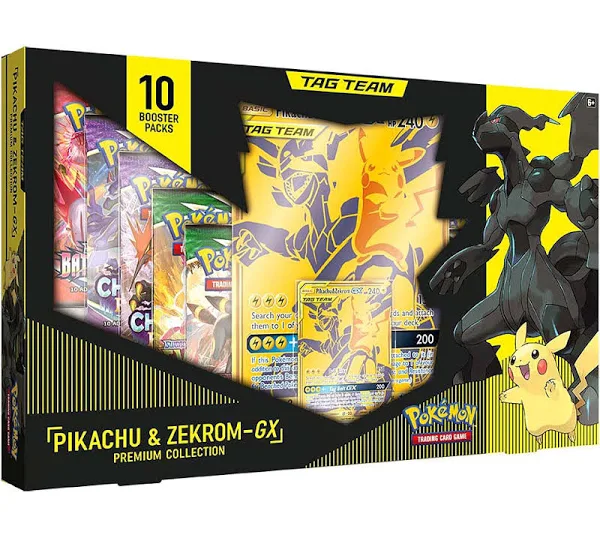 2025 Pokémon: Pikachu & Zekrom GX Premium-Kollektion