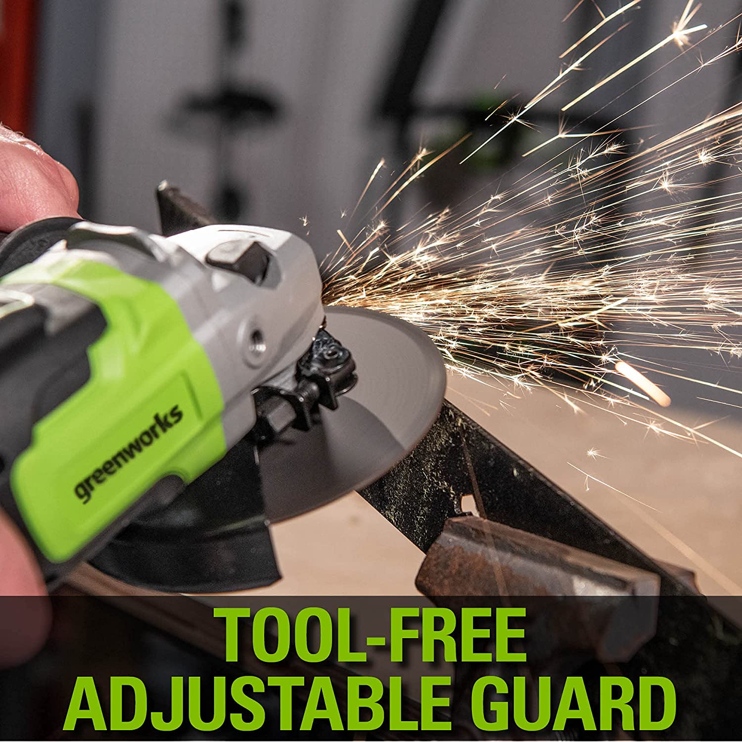 2025 24 V bürstenloser 4-1/2 Zoll Winkelschleifer, Akku und Ladegerät nicht im Lieferumfang enthalten 3100502AZ