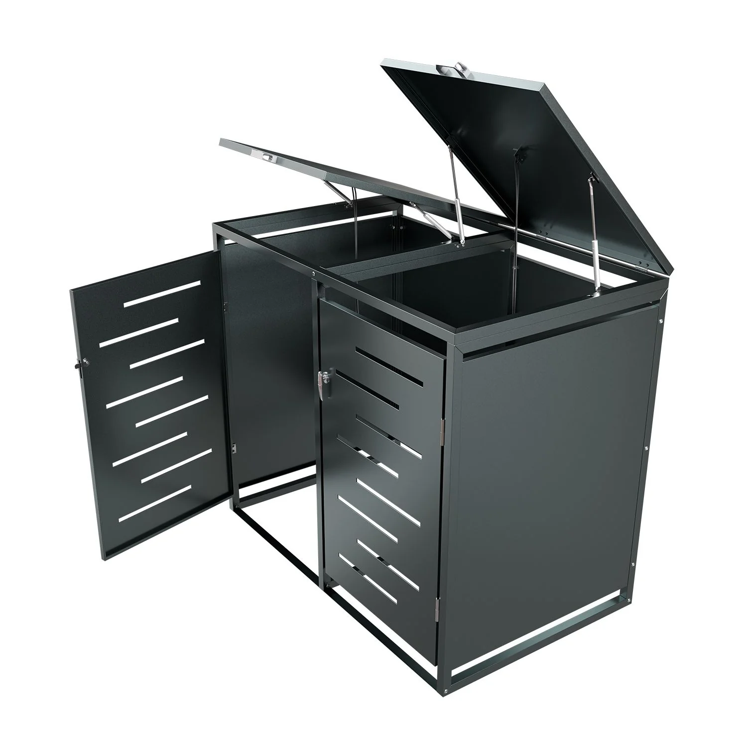 2025 Metall Mülltonnenbox Arel