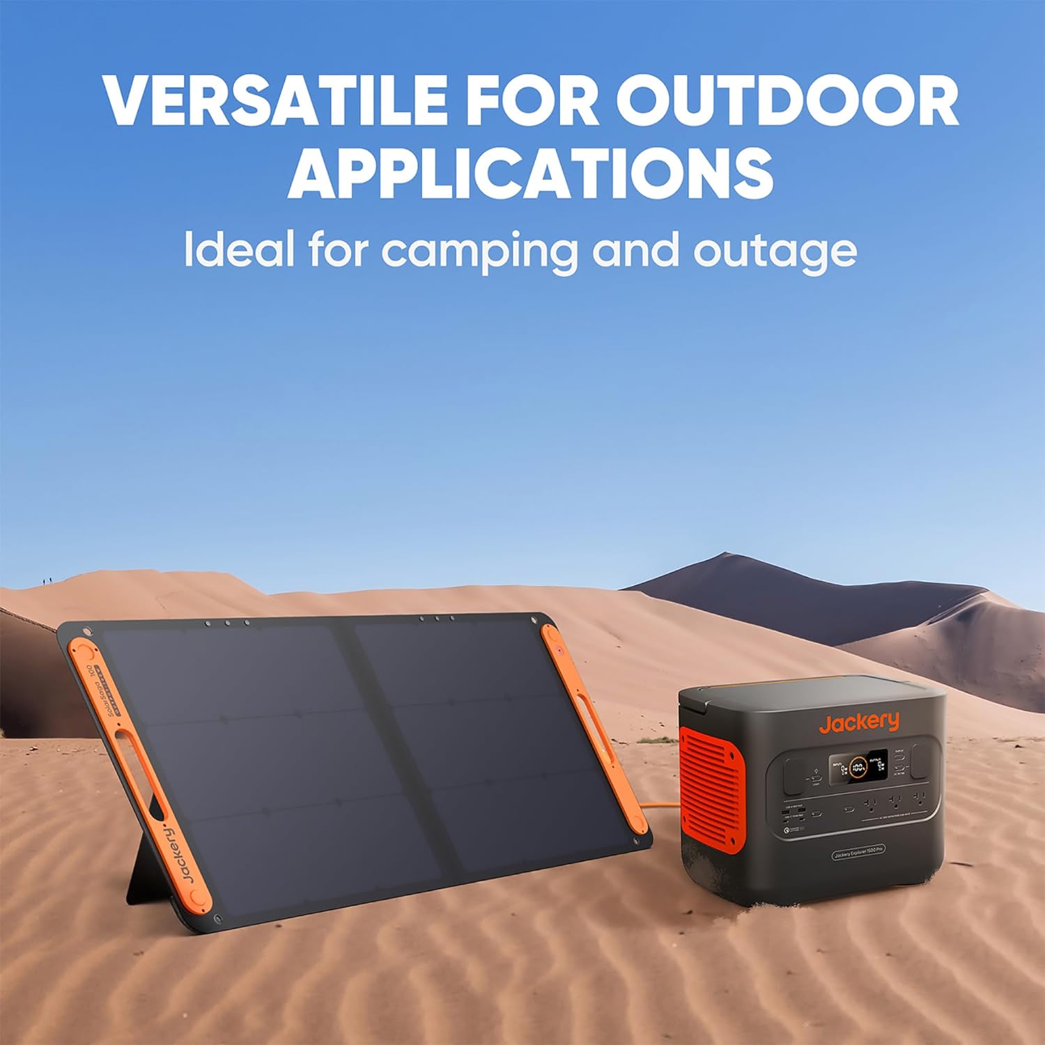 2025 Tragbares 100-W-Solarpanel für das Kraftwerk Explorer 240/300/500/1000/1500, faltbares Solarzellen-Solarladegerät mit USB-Ausgängen für Telefone, ideal für Dächer, Outdoor-Camping und Wohnmobile