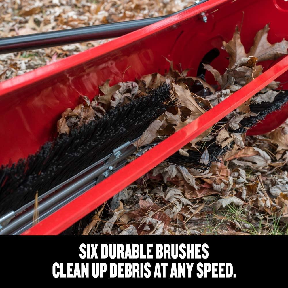 2025 CRAFTSMAN CMXGZBF7124546 52 Rasenkehrmaschine zum Schleppen, Schwarz