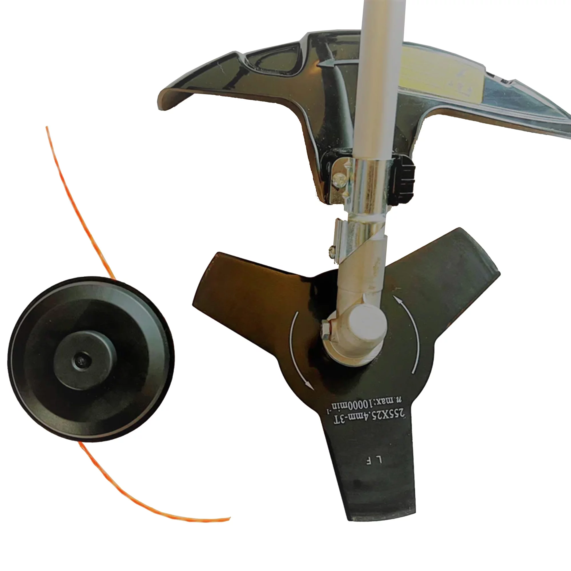 2025 SENIX 31 cc 4-Takt Benzinbetriebener Freischneider, 10 Zoll, 17,7 Zoll Schnittbreite, Stoßvorschub, GTBCU4QL-M