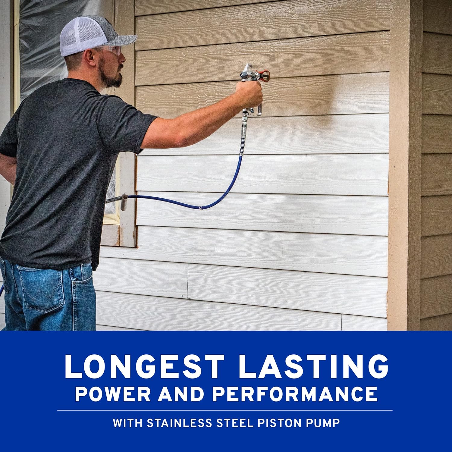 2025 Graco Magnum 262805 X7 Cart Airless-Farbspritzgerät, grau