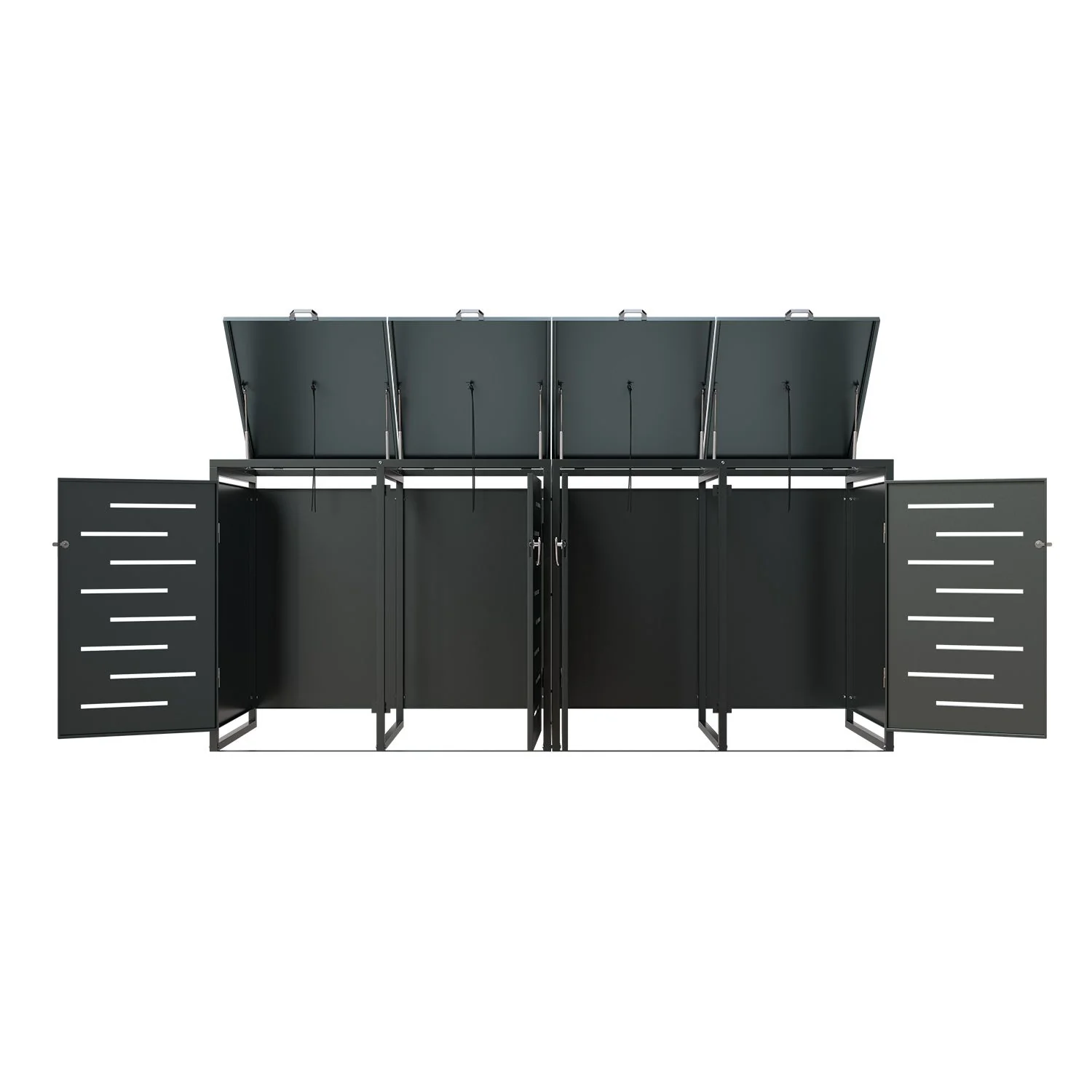 2025 Metall Mülltonnenbox Arel