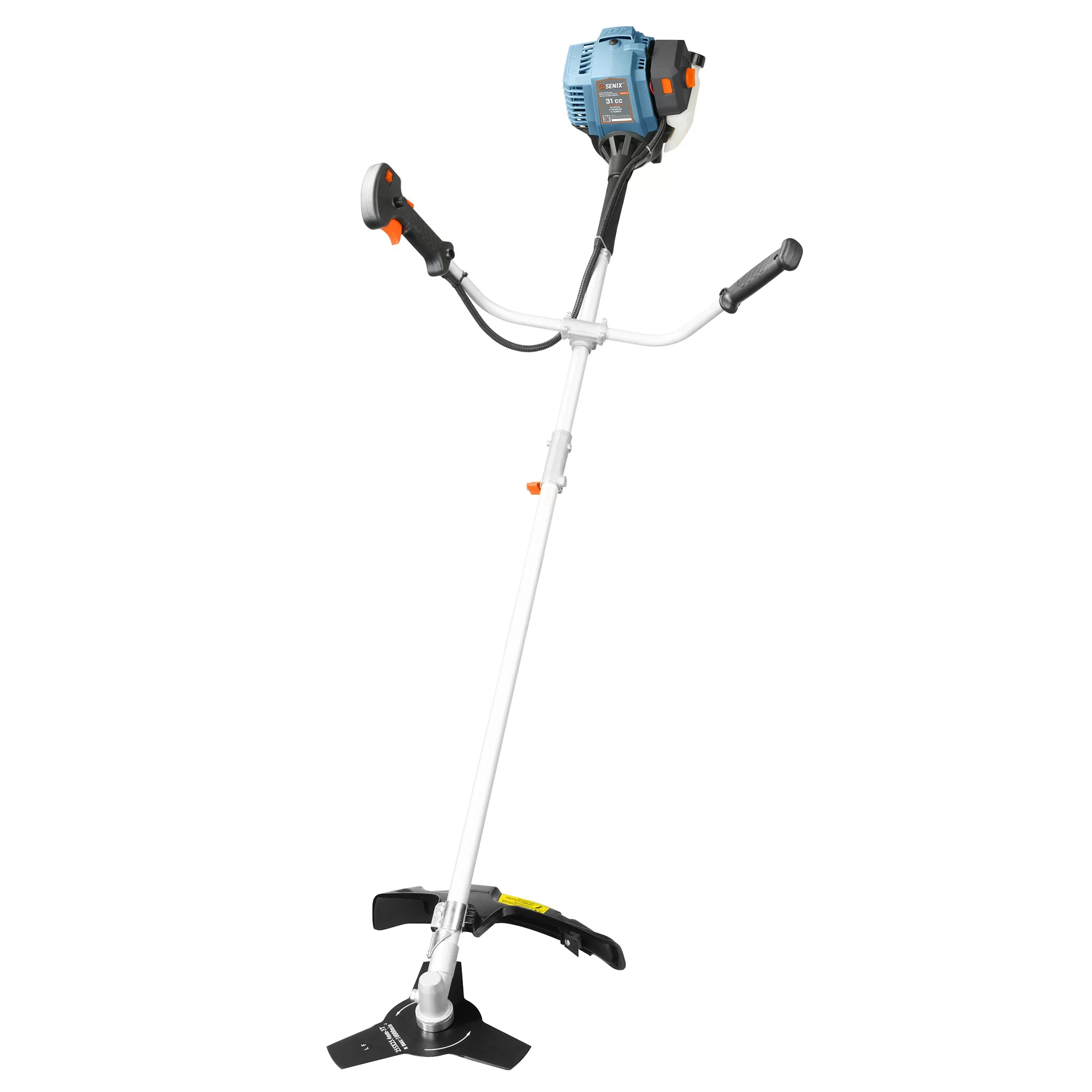 2025 SENIX 31 cc 4-Takt Benzinbetriebener Freischneider, 10 Zoll, 17,7 Zoll Schnittbreite, Stoßvorschub, GTBCU4QL-M