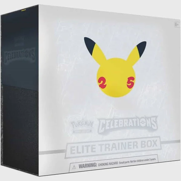 2025 Pokemon – Celebrations Elite Trainer Box