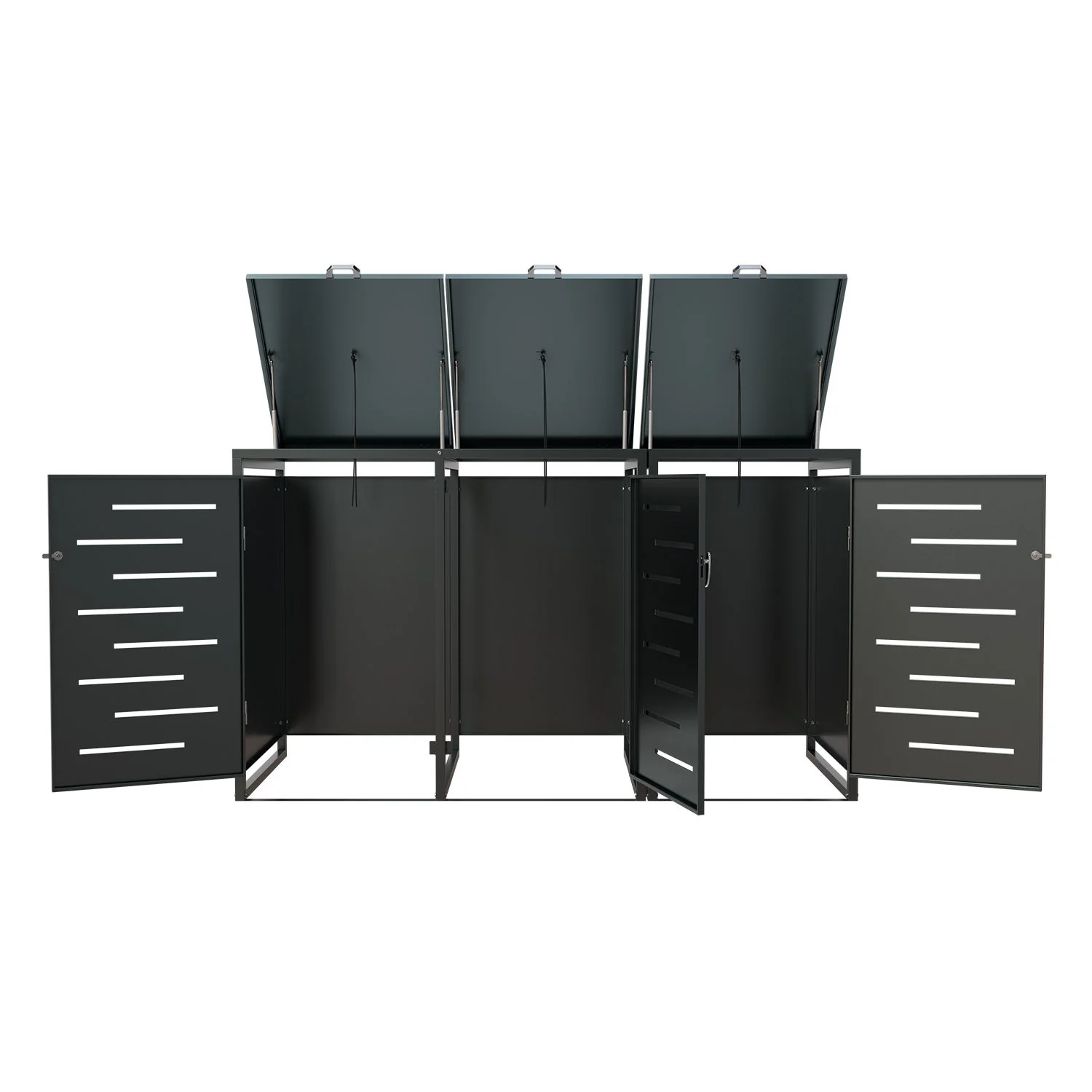 2025 Metall Mülltonnenbox Arel