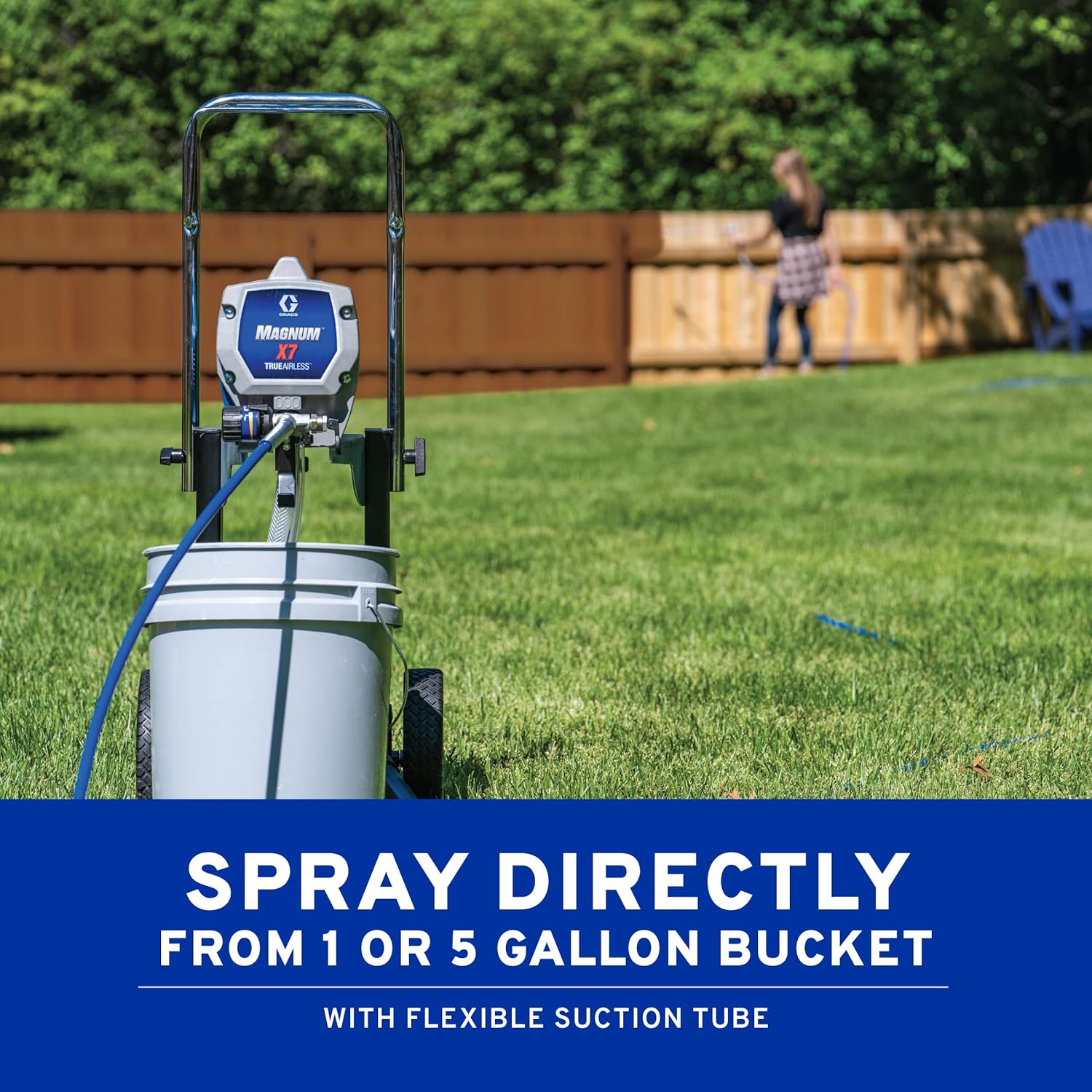 2025 Graco Magnum 262805 X7 Cart Airless-Farbspritzgerät, grau