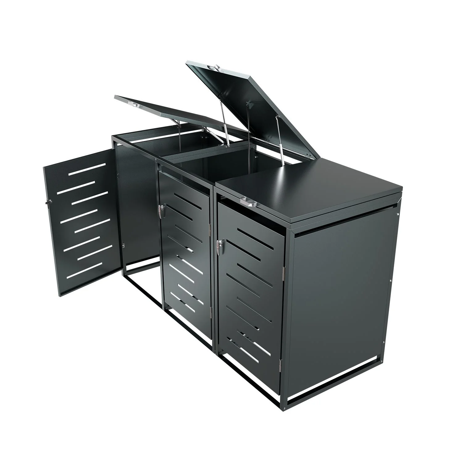 2025 Metall Mülltonnenbox Arel